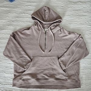 Womens American Eagle Half Zip Hoodie